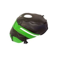Bagster / バグスター タンクカバー ブラック/グリーン/トップ ホワイト KAWASAKI ZX 6 R 2000 | 1361G