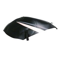 Bagster / バグスター タンクカバー ブラック/トップ ホワイト / スチール グレー SUZUKI GS 500 E 2006 | 1430K