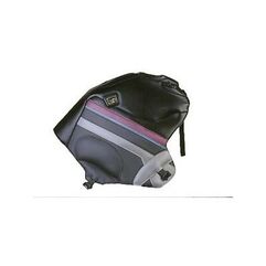 Bagster / バグスター タンクカバー ブラック/アントラサイト/ ストライプ スチール グレー YAMAHA XTZ 750 SUPER TENERE 199 | 1231D