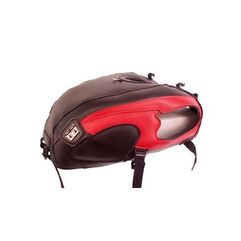 Bagster / バグスター タンクカバー ブラック/デコ レッド KAWASAKI W 650 2002-2004 | 1377C