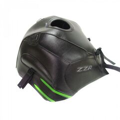 Bagster / バグスター タンクカバー KAWASAKI ZZR 1400 ブラック DECO グリーン 2013 | 1635C