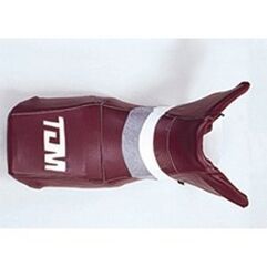 Bagster シートカバー TDM 850 / 95 / YAMAHA PVC DARK CLARET. ライトグレー. ホワイト.W Dark burgundy/ライトグレー/ホワイト/レター ホワイト | 2041J