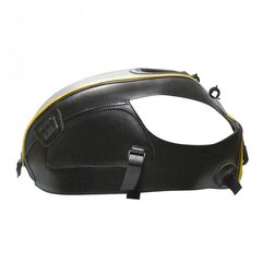 Bagster / バグスター タンクカバー ブラック/スチール グレー/ シーリングストライプ ゴールド KAWASAKI W 800 2012 | 1623B