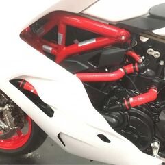 サムコスポーツ / Samco Sport Ducati 939 Supersport / S 2017-2020 9 ピース シリコンラジエーター クーラントホースキット | DUC-29-RD
