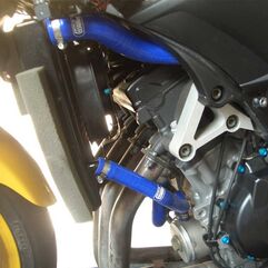 サムコスポーツ / Samco Sport Yamaha YZF R6 2003 - 2005 13 ピース シリコンラジエーター クーラントホースキット | YAM-10-BU