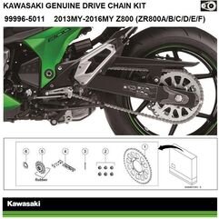 Kawasaki / カワサキ ドライブチェーン キット Z800 | 999965011