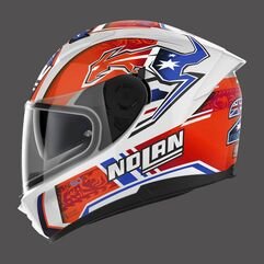 NOLAN / ノーラン Full Face Helmet N60.6 Gemini Replica Casey Stoner White | N66000300050