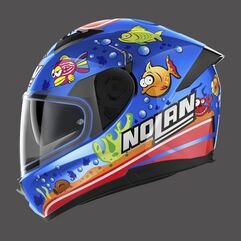 NOLAN / ノーラン Full Face Helmet N60.6 Gemini Replica Melandri Aquarium Blue | N66000300051