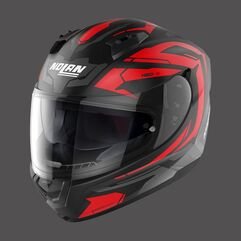 NOLAN / ノーラン Full Face Helmet N60.6 Anchor N-com Red Black Matt | N66000576022