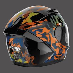 NOLAN / ノーラン Full Face Helmet N60.6 Foxtrot N-com Orange Blue Black | N66000591034