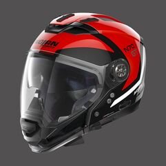 NOLAN / ノーラン Modular Helmet N70.2 Gt Glaring N-com Red Black | N7G000798047
