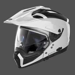NOLAN / ノーラン Modular Helmet N70.2x Classic N-com Modular Helmet Metal White | N7X000027005