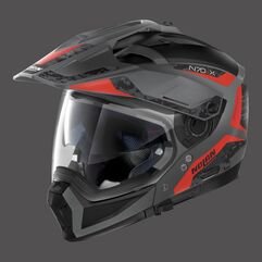 NOLAN / ノーラン Modular Helmet N70.2x Torpedo N-com Red Lava Grey Matt | N7X000547042