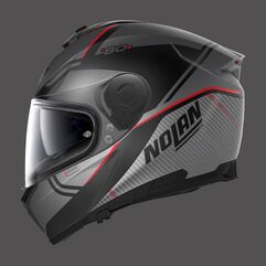 NOLAN / ノーラン Full Face Helmet N80.8 Astute N-com Red Lava Grey Matt | N88000529024