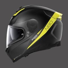 NOLAN / ノーラン Full Face Helmet N80.8 Staple N-com Yellow Black Matt | N88000533055