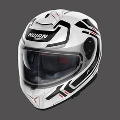NOLAN / ノーラン Full Face Helmet N80.8 Ally N-com Metal White | N88000568052
