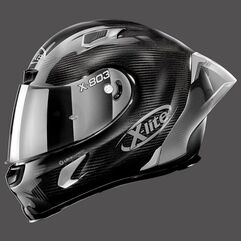 NOLAN / ノーラン Full Face Helmet X-lite X-803 Rs Ultra Carbon Silver Edition Silver | U8R000569044