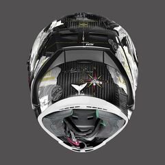 NOLAN / ノーラン Full Face Helmet X-lite X-803 Rs Ultra Carbon Replica Checa White | U8R000606060