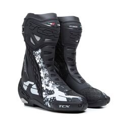 TCX / ティーシーエッ Road Racing RT-Race Black-White-Gray Boots | F464-7669-NBGR