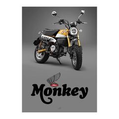 Pyramid Plastics / ピラミッドプラスチック Monkey 125 イエロー Poster Honda Monkey 125 2018> | MP100Y