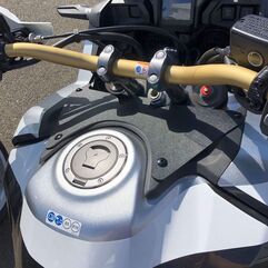 Pyramid Plastics / ピラミッドプラスチック ウインドディフレクター マットブラック Honda CRF 1000 L アフリカツイン Adventure Sports 2018>2019 | 08025M