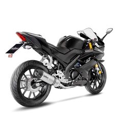 LEOVINCE / レオビンチ SBK LV ONE EVO 1/1 YAMAHA MT-125/YZF-R125 INOX with catalyst ECE/EU-APPROVED STAINLESS STEEL FULL SYSTEM | 14340EK
