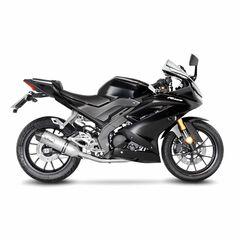 LEOVINCE / レオビンチ SBK LV ONE EVO 1/1 YAMAHA MT-125/YZF-R125 INOX with catalyst ECE/EU-APPROVED STAINLESS STEEL FULL SYSTEM | 14340EK