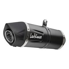 LEOVINCE / レオビンチ SBK LV ONE EVO BLACK 1/1 YAMAHA MT-125/YZF-R125 INOX with catalyst ECE/EU-APPROVED STAINLESS STEEL FULL SYSTEM | 14340EBK