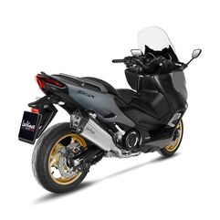 LEOVINCE / レオビンチ SBK LV-12 TITANIUM 2/1 YAMAHA TMAX 560/TECH MAX with catalyst ECE/EU-APPROVED FULL SYSTEM | 15305TK