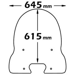 Isotta / イソッタ Double Bubble Fairing | SC1002