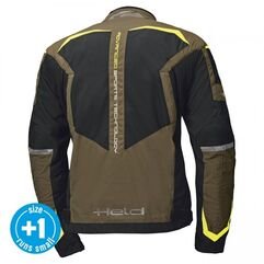 Held / ヘルド Zelda Military Green-Fluorescent-Yellow Textile Jacket | 6638-201