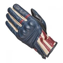 Held / ヘルド Paxton Blue-Beige-Burgund Summer Gloves | 21907-33