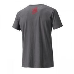 Held / ヘルド T-Shirt Be Heroic Grey-Red Lifestyle | 9785-72