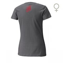 Held / ヘルド T-Shirt Be Heroic Grey-Red Lifestyle | 9785-72