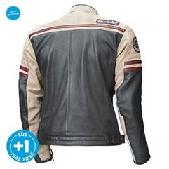 Held / ヘルド Baker Blue-Beige-Burgund Leather Jacket | 51927-33