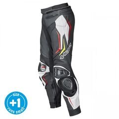 Held / ヘルド Grind II Black-White-Red Leather Trouser | 51953-7