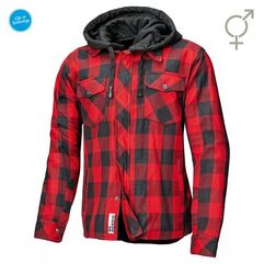 Held / ヘルド Lumberjack II Black-Red Textile Jacket | 62010-2