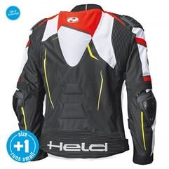 Held / ヘルド Safer SRX Black-White-Red Textile Jacket | 62031-7