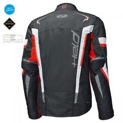 Held / ヘルド Imola ST Black-White-Red Textile Jacket | 62041-7