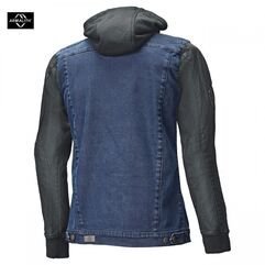 Held / ヘルド Petrol Blue-Black Textile Jacket | 62212-34
