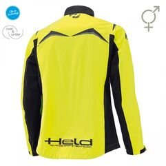Held / ヘルド Rainblock Top Black-Fluorescent-Yellow Functional Underwear | 6612-58
