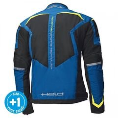 Held / ヘルド Zelda Blue-Fluorescent-Yellow Textile Jacket | 6638-32