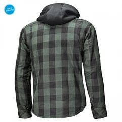 Held / ヘルド Lumberjack II Black-Green Textile Jacket | 62010-18