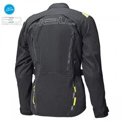 Held / ヘルド Traveller Top Black-Fluorescent-Yellow Textile Jacket | 62024-58