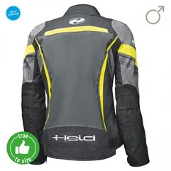 Held / ヘルド Baxley Top Black-Fluorescent-Yellow Textile Jacket | 62020-58