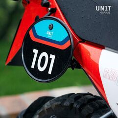 Unitgarage / ユニットガレージ Number stickers, White | U077-White