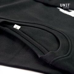 Unitgarage / ユニットガレージ Pioneer Carbon black sweatshirt, Size S | U106_s