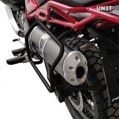 Unitgarage / ユニットガレージ Inox Subframe for Aluminium side panniers Moto Guzzi V85TT | 2252_BL