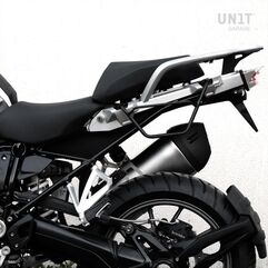 Unitgarage / ユニットガレージ Side Pannier Canvas + subframe R1200 GS LC, Black/Black | U001+1901SX-Black-Black