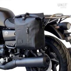 Unitgarage / ユニットガレージ Khali side pannier in TPU + Left Subframe Guzzi V7_850 | UG001+2216SX